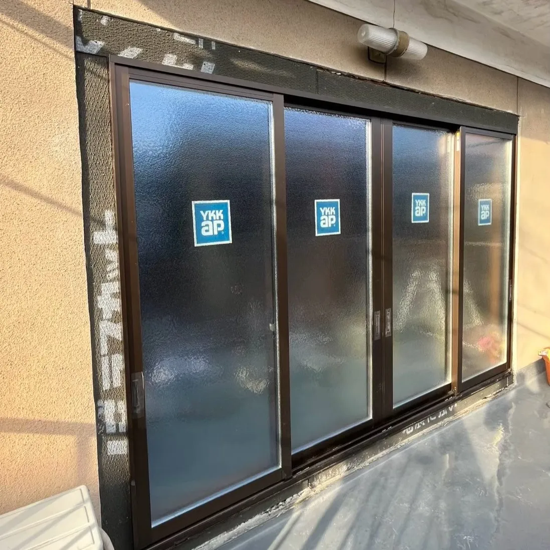 京都市右京区にて、掃き出し窓の交換工事をさせていただきました...