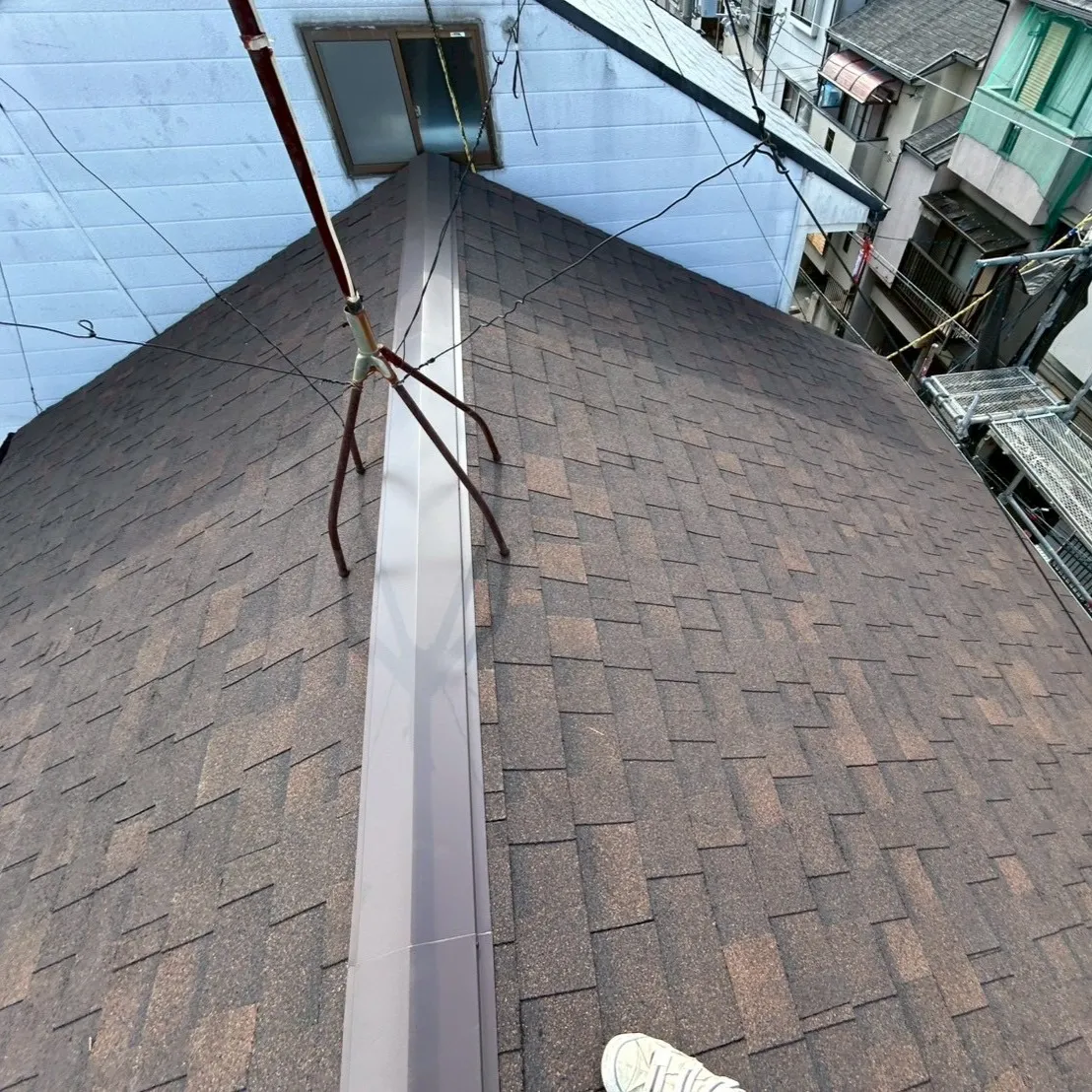 大屋根のリフォーム工事が無事に完成しましたのでお知らせいたし...