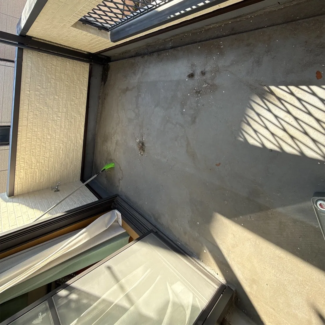 ベランダ防水工事が無事に完了しました。