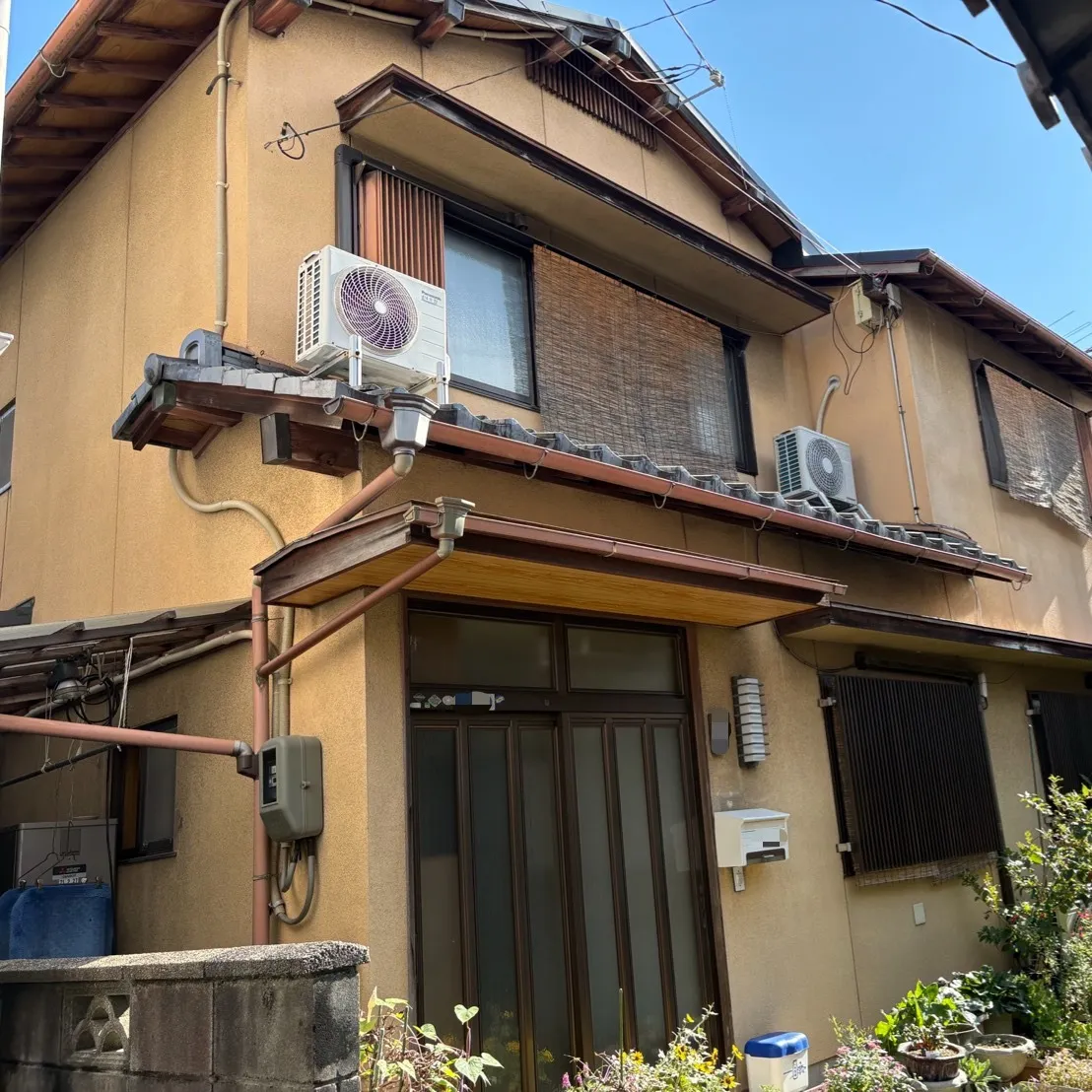 外壁塗装工事が無事に完了しました。