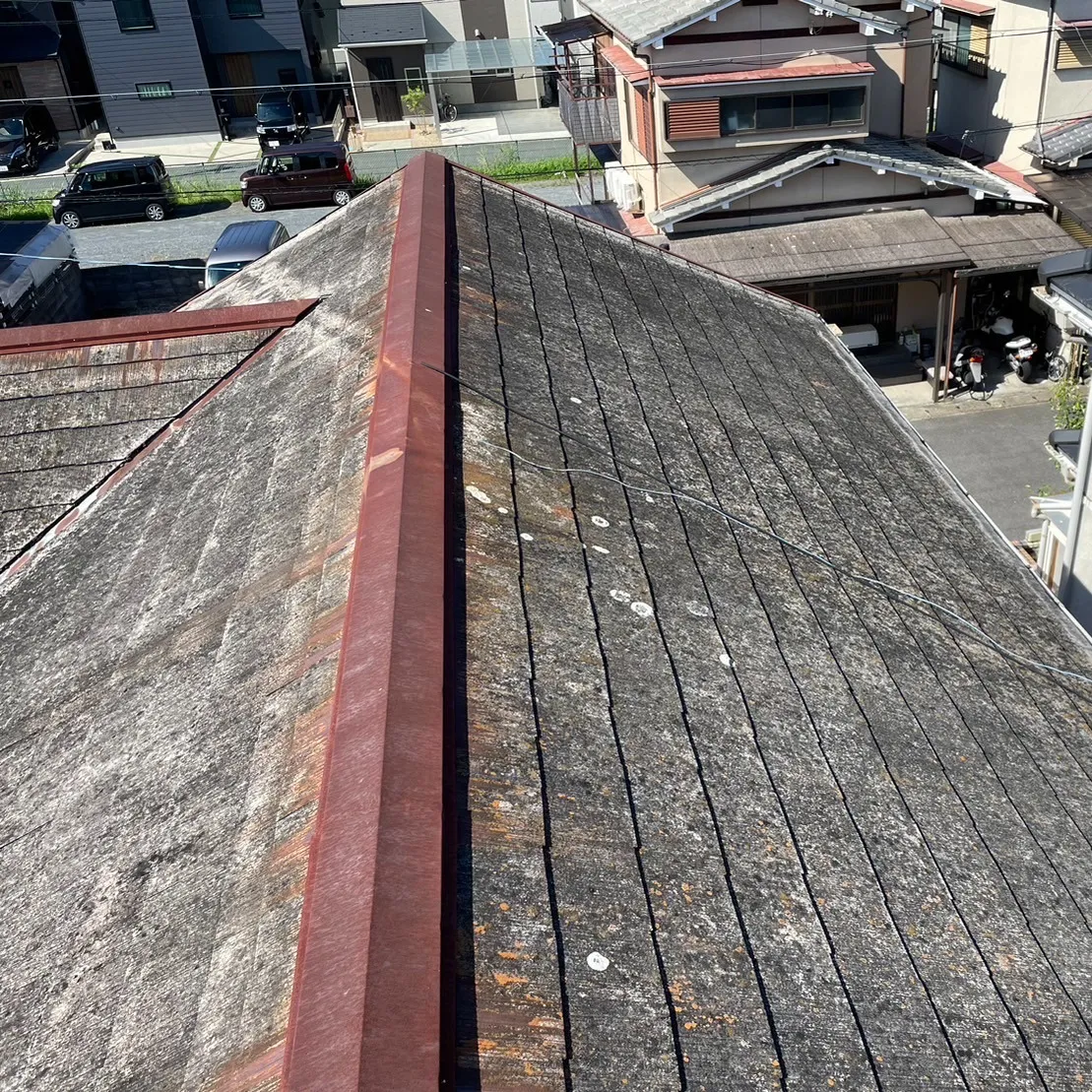 大屋根のカバー工事が無事に完了し、お客様にご満足いただけまし...