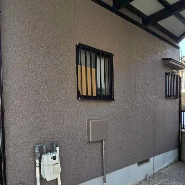 外壁塗装工事が無事完了しました。