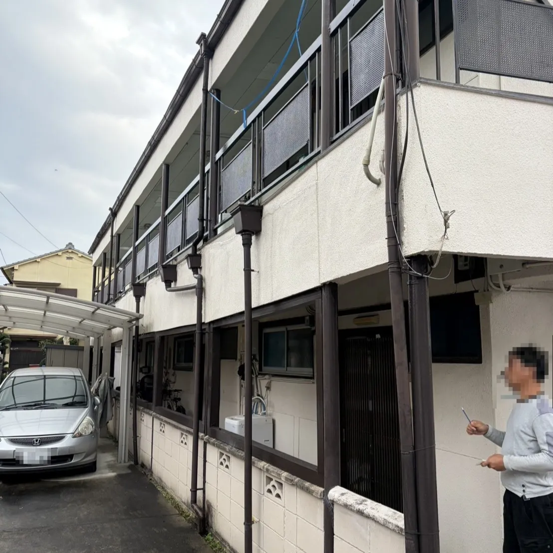 アパートの外装改修工事が成功裡に完了いたしました。