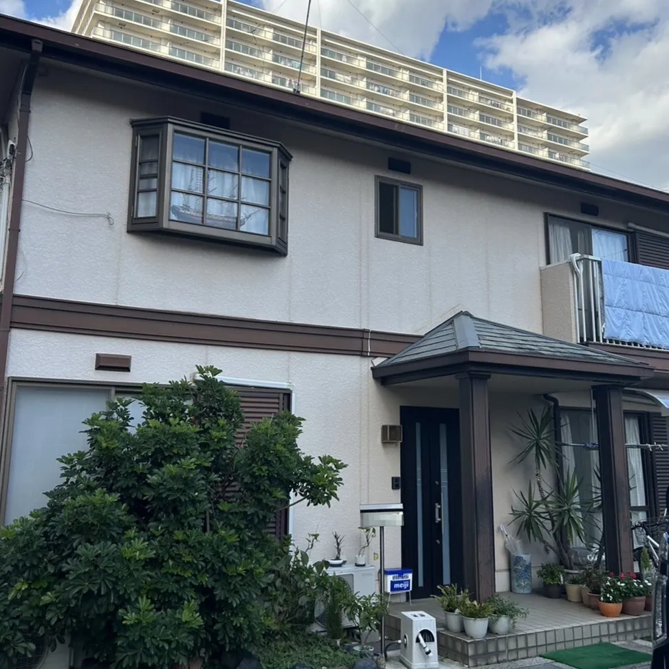 外壁塗装工事が無事に完了いたしました。