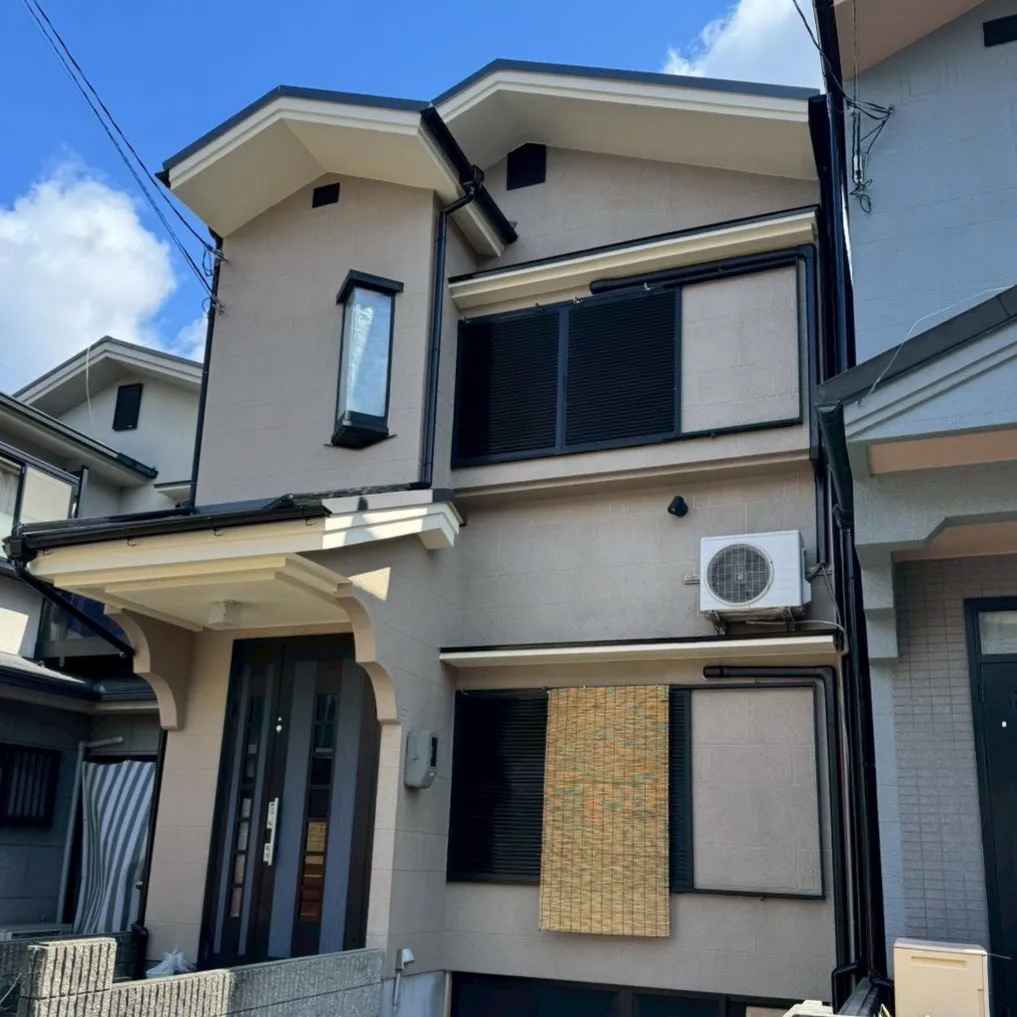 外壁塗装工事が無事に完了いたしました。