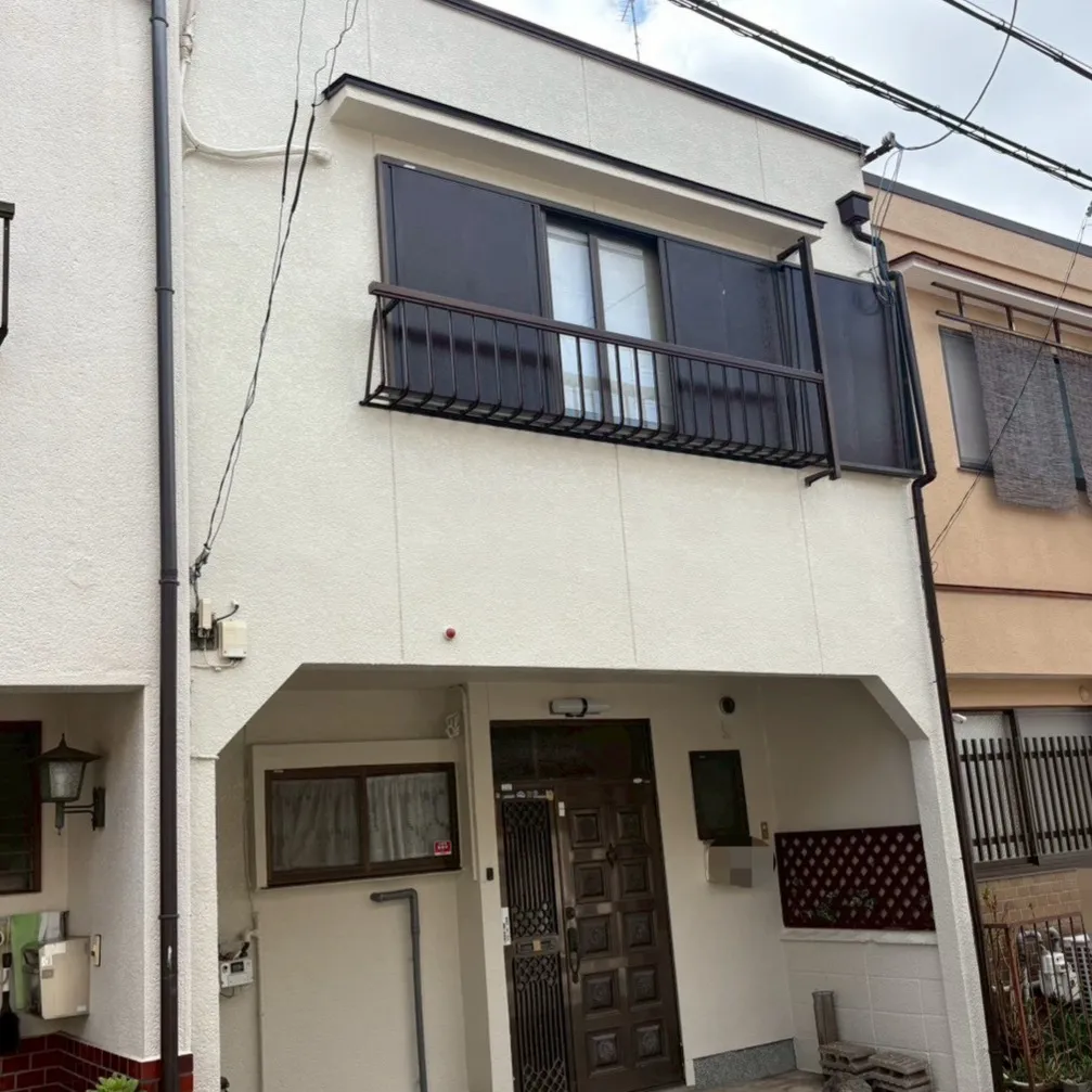 外壁塗装工事が無事完了しました。