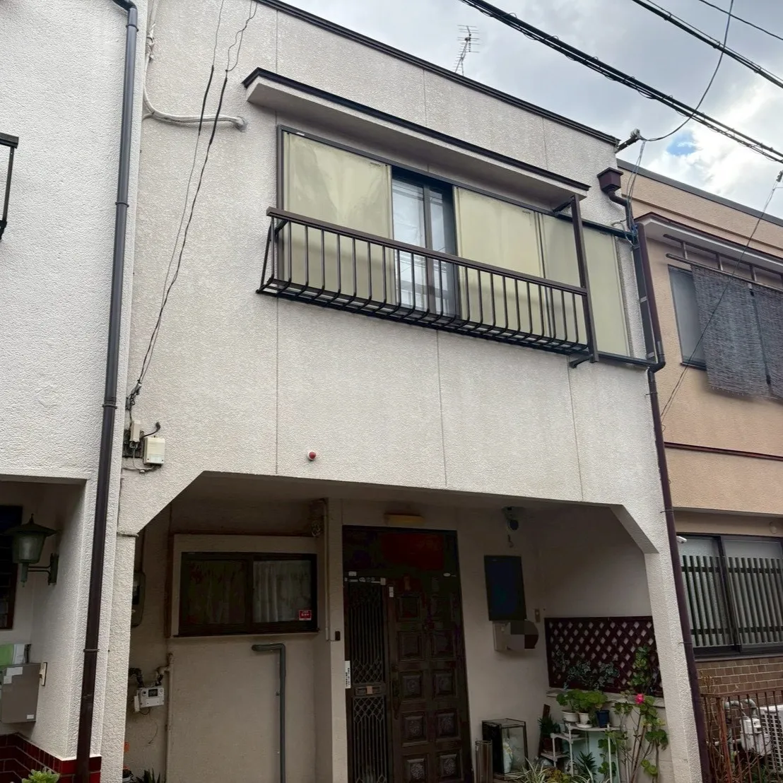 外壁塗装工事が無事完了しました。