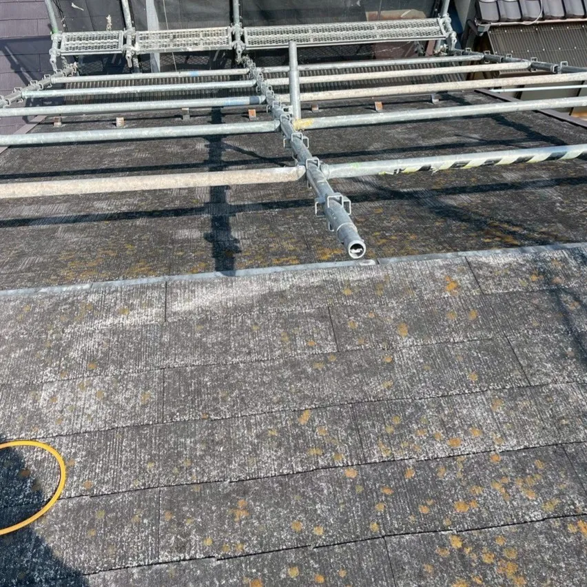 大屋根のカバー工事をさせていただきました。